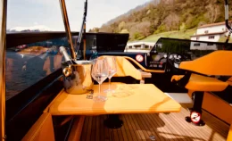 giornata sul lago Como barca noleggio