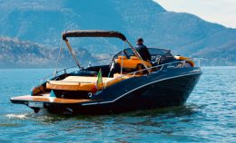 Noleggio barca con conducente Como