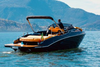 Noleggio barca con conducente Como